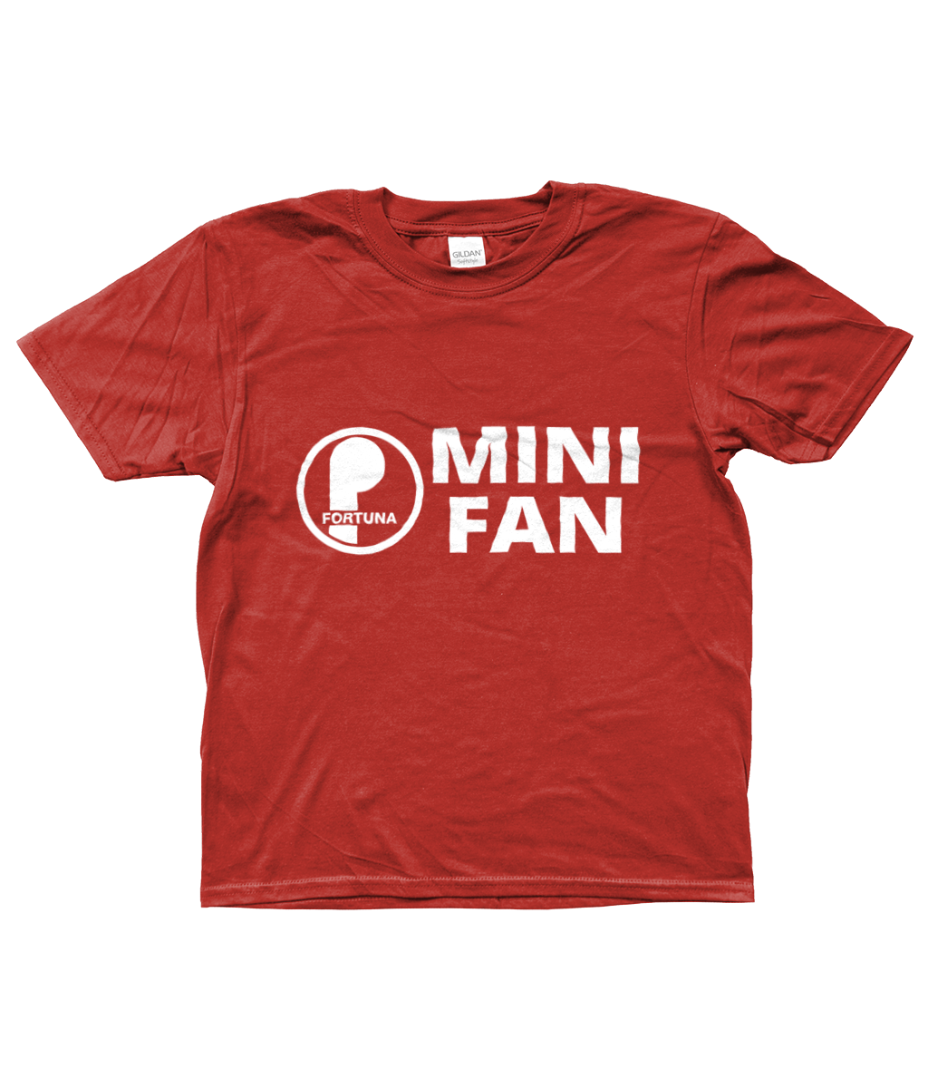 Fortuna Mini Fan - Kinderen - Rood
